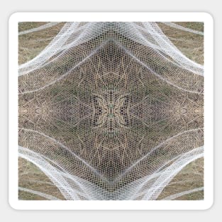 Vineyard net Abstract 2 Sticker